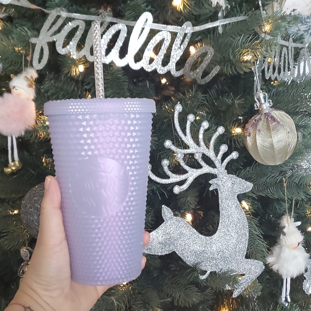 Starbucks Christmas 2021 Holiday Bling Icy tumbler cup